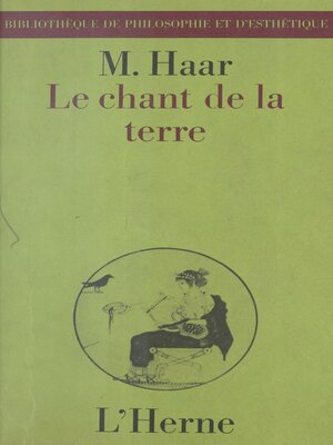 cover image of Le chant de la terre